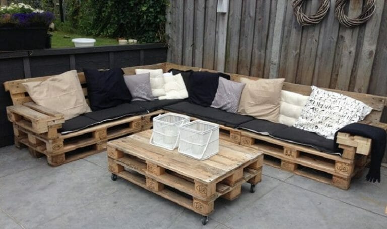 Salon de jardin palette : envie de donner une nouvelle vie à votre salon de jardin?